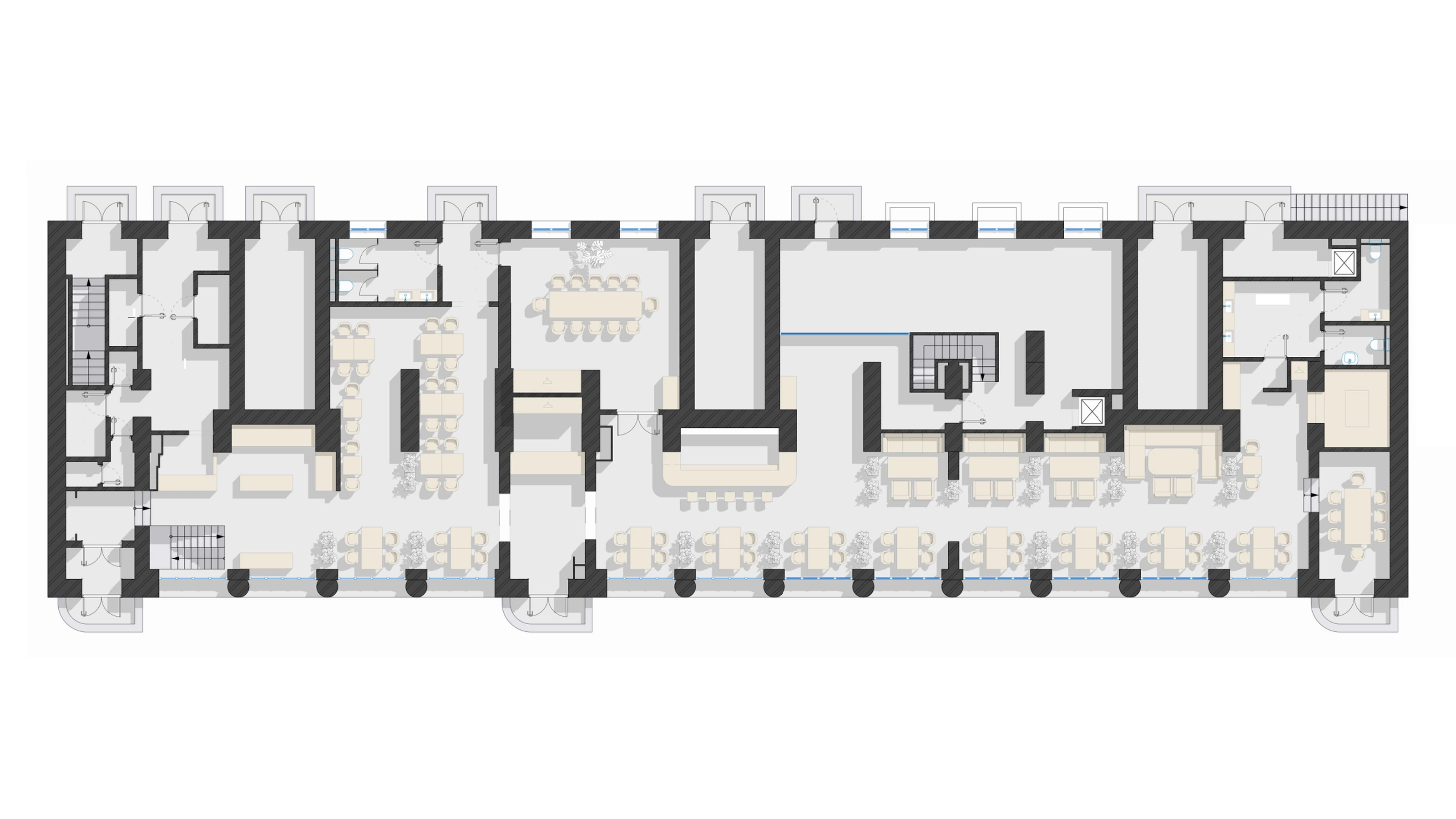 Tashkent Family Restaurant - Plan 01