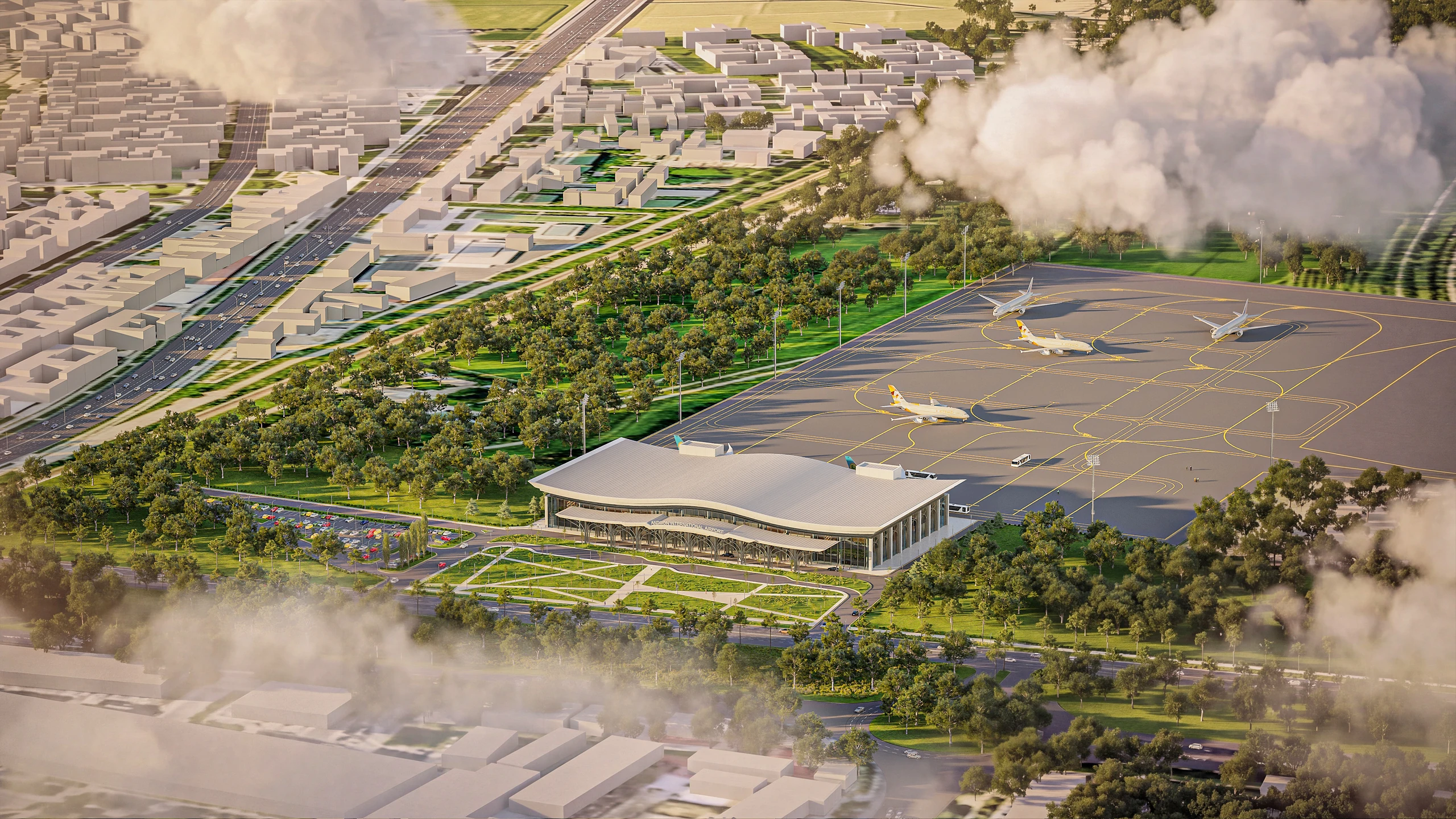 Andijan International Airport — view 10