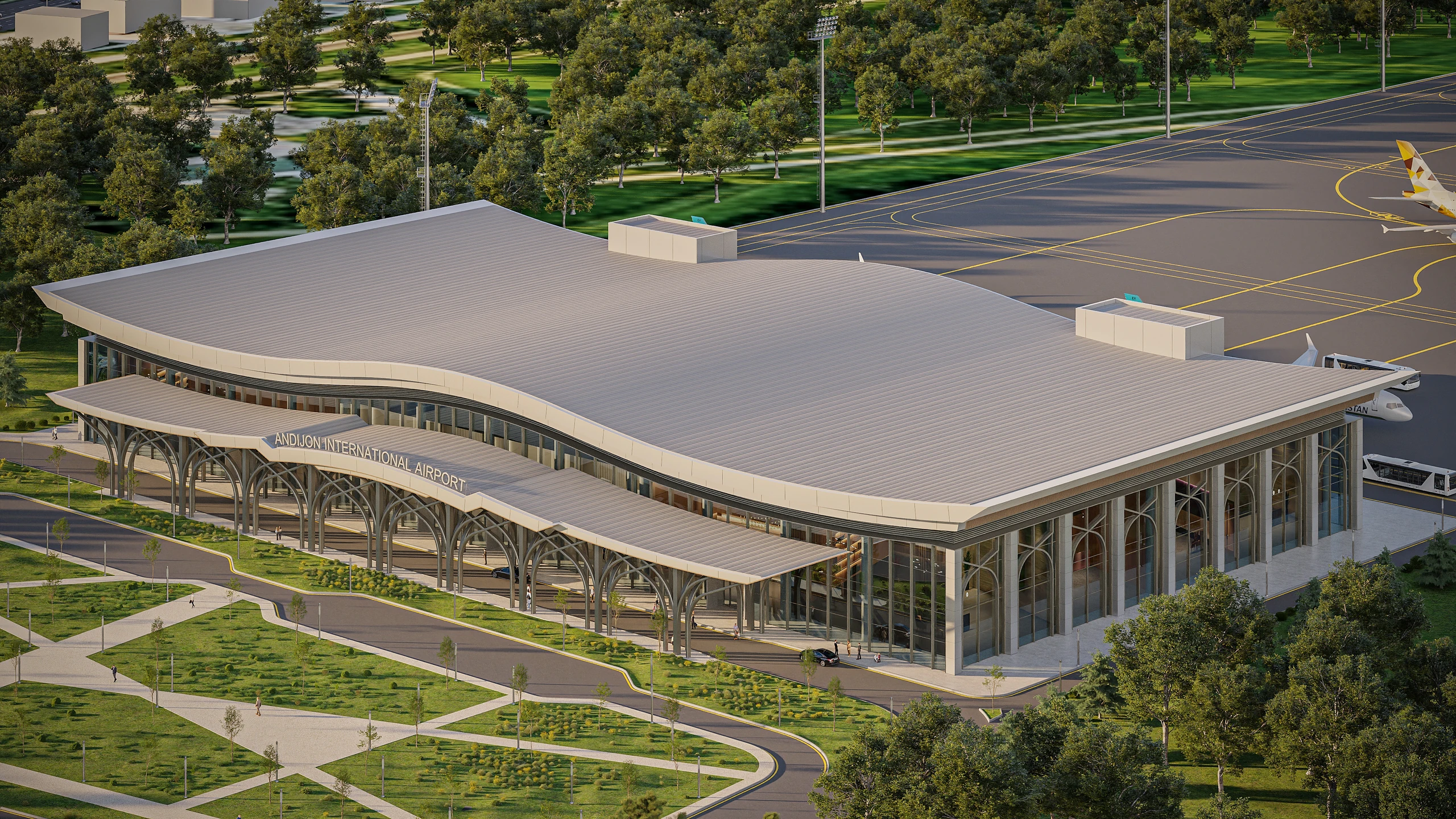 Andijan International Airport — view 9